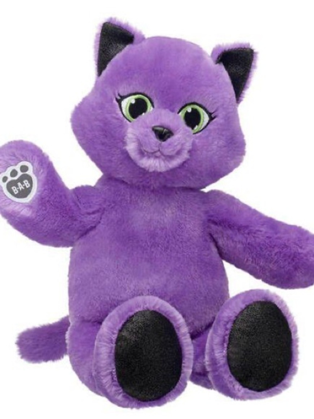 Build A Bear Purple Halloween Cat